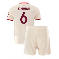 Camisa de time de futebol Bayern Munich Joshua Kimmich #6 Replicas 3º Equipamento Infantil 2024-25 Manga Curta (+ Calças curtas)